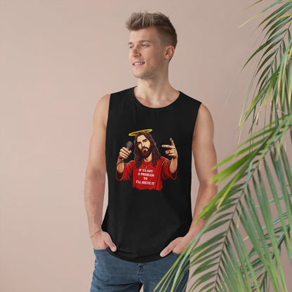 Yo I'll Solve It Tank Top Graphic Tees Australia Black / XS Graphic T-Shirt Australia -  Cool Graphic T-Shirts Online -  Yo I'll Solve It Tank Top | Funny Tank Tops Australia